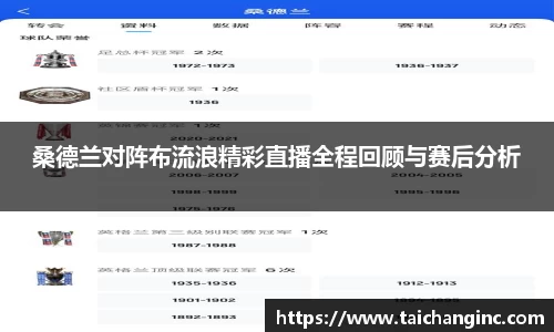 桑德兰对阵布流浪精彩直播全程回顾与赛后分析
